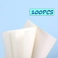 thumbnail image 2 of 2 Pieces Sticky Notes Transparent Notebook Accessory Waterproof Writing Notepad School Students Stationery Pad Study Self-adhesive Notebook, 2 of 8