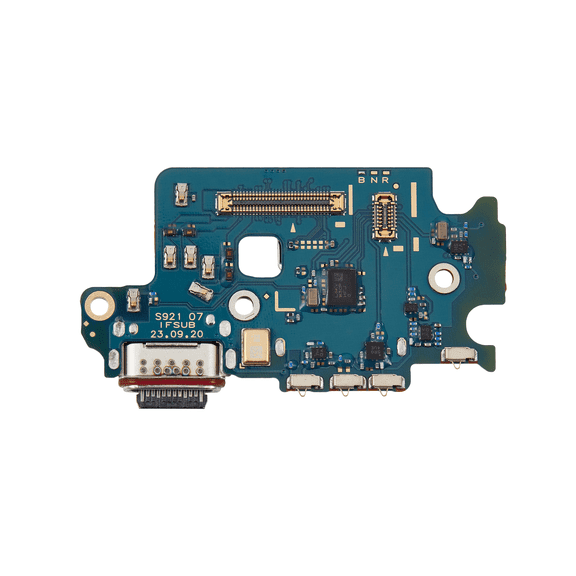 Replacement Charging Port Board With Sim Card Reader Compatible With Samsung Galaxy S24 5G (S921B) (International)