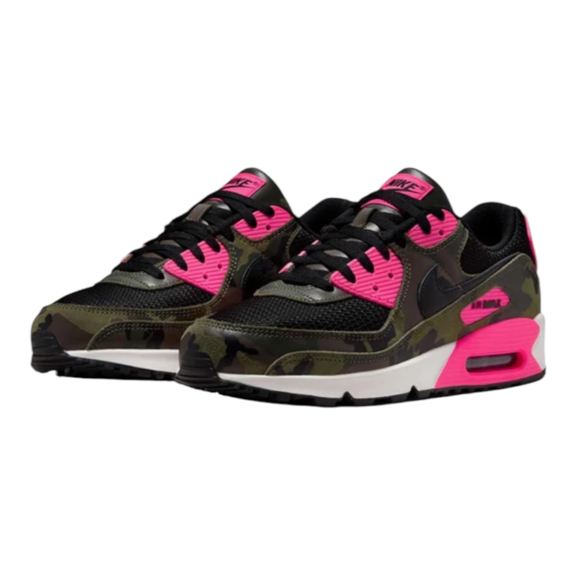 women's nike air max 90 black and pink