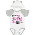 thumbnail image 3 of Inktastic For My Mommy Breast Cancer Awareness Boys or Girls Baby Bodysuit, 3 of 5