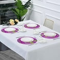 thumbnail image 5 of GZHJMY Mardi Gras Round Placemasts Set of 4, Non-Slip Heat Resistant Place Mats Washable Kitchen Dining Table Mats, 15.4", 5 of 5