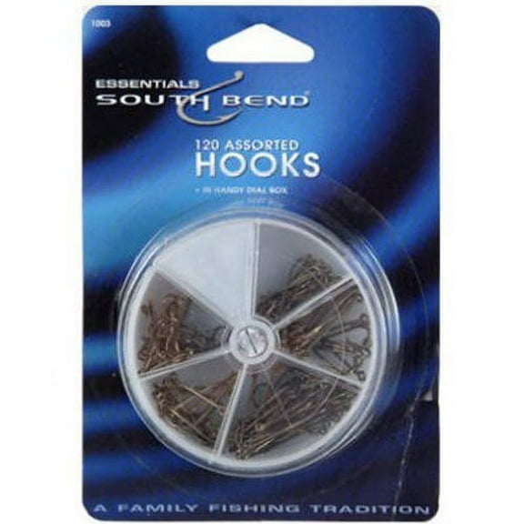 Southbend Range Fish Hook Assortment Pack - Fishing Hook Assortment - One Size, Multicolor