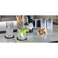 thumbnail image 6 of Nachtmann Noblesse Gold Collection Crystal Long Drink Glasses, Set of 2, Gold Rimmed, Crystal Cut Design Glass, For Cocktails or Any Beverages, 6 Inch, 12.7 Ounces, 6 of 7