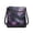 Black - Dragon Lotus, variant on Wolf Print Messenger Bag Leather Hobo Handbags for Women Crossbody Shoulder Bag with Removable Straps