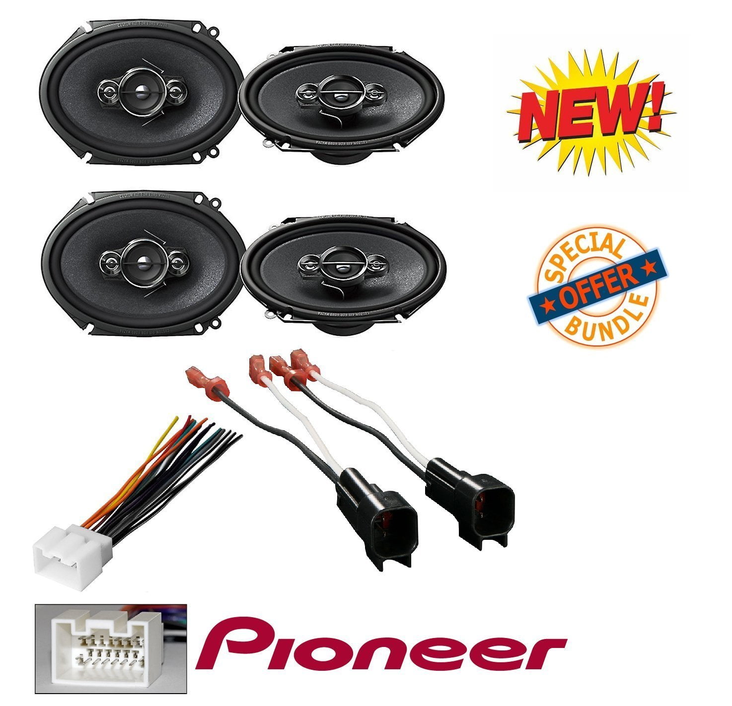 pioneer 6 x 5 speakers