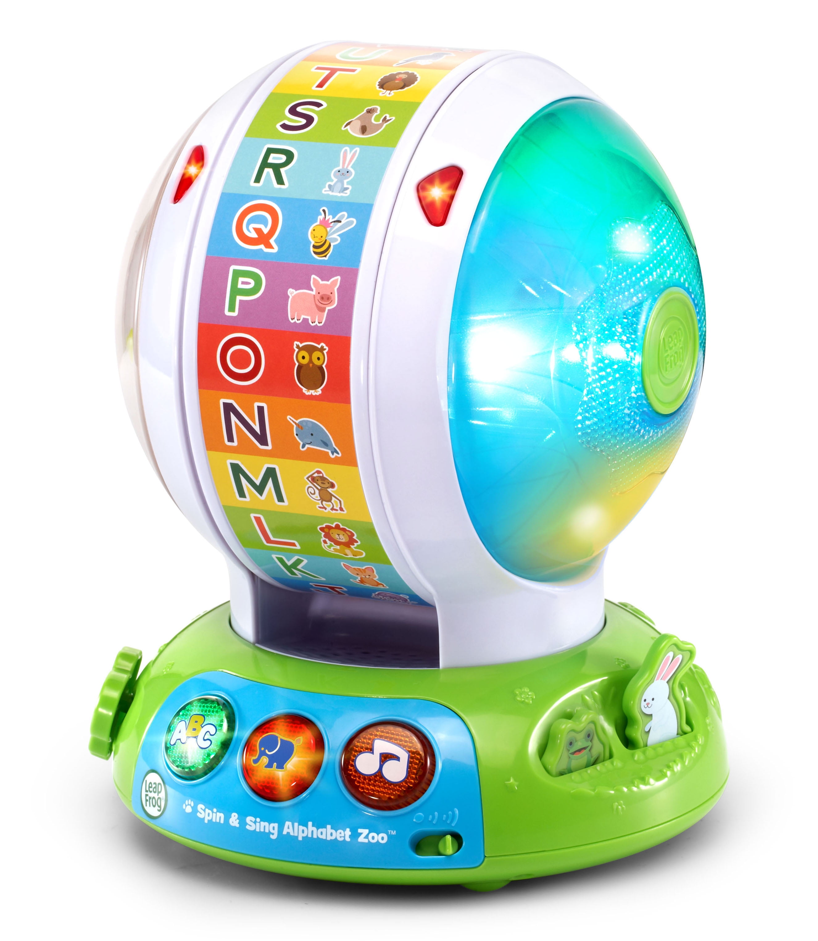 LeapFrog Spin and Sing Alphabet Zoo, Interactive Teaching Toy for Baby