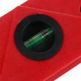 thumbnail image 3 of Red Stainless Steel Woodworking Chamfer Plane - Adjustable Cutting Depth, Horizontal Bubble Level, Ergonomic Non-Slip Design, Multifunctional Handheld Trimming Tool for 45° Angles & Edge Shaping,, 3 of 6