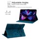 thumbnail image 4 of Funda de piel sintética para Lenovo Tab M9 de 9 pulgadas 2023/Nook 9 2024, color azul, 4 of 7