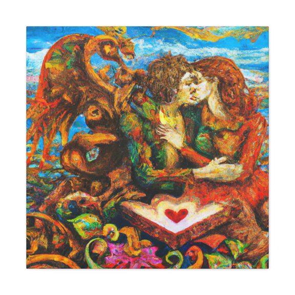 Love Puzzle Solved! - Canvas