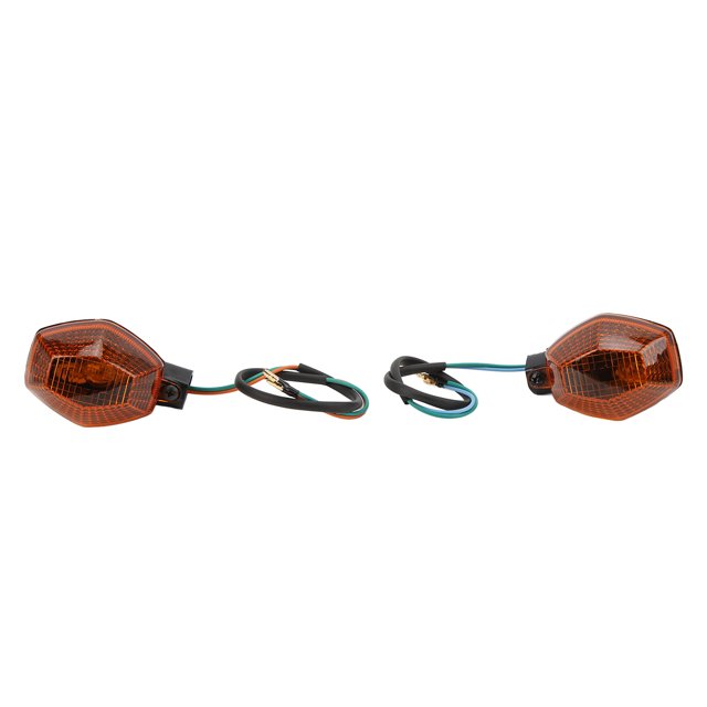 Lámpara indicadora de motocicleta, 2 piezas, accesorios delanteros y traseros para motocicleta, indicador intermitente, durabilidad extendida