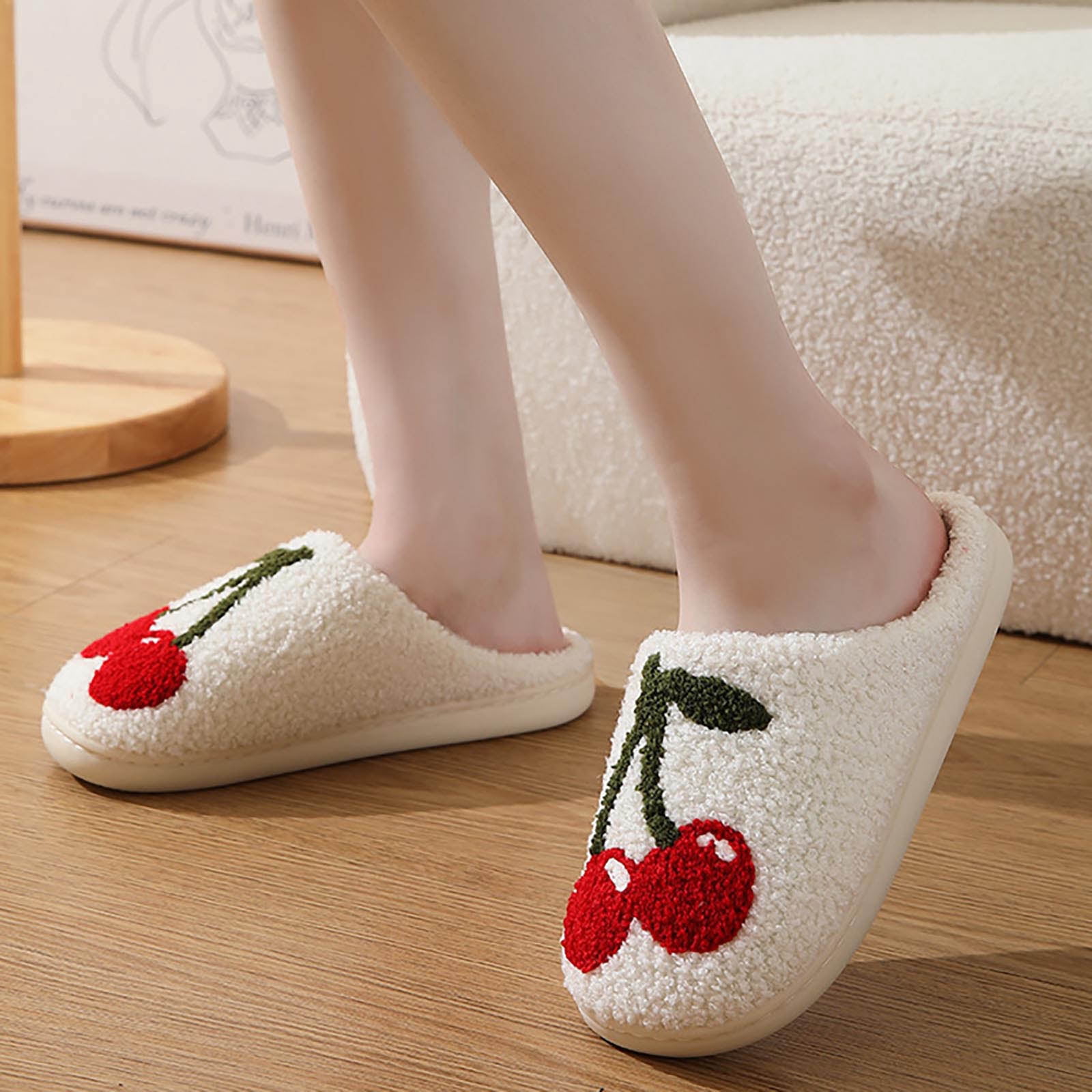 Chausson Pied Femme Automne/hiver MaNMaNing - Tricoté, Dentelle, Bouton, Déco Confortable