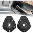 thumbnail image 1 of 2PCS Car Wiper Hole Protective Cover, Silicone Wiper Arm Bottom Protection Pads, Universal Wiper Dust Jacket Anti-Leaf Universal for Most Vehicles, Black, 1 of 7