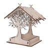 Bird House for Outdoor, Outdoor Bird Nest, Small Bird Cage, Bird Spreading-Resistance Box with Elegant Design for Oriental Bluebirds