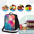 thumbnail image 4 of Picia Colorful Lightbulb Abstract Lunch box Lunch bag for men women Large capacity Lunchbox Reusable Lunch bags Insulated Lunch bag Lunch box cooler, 4 of 9
