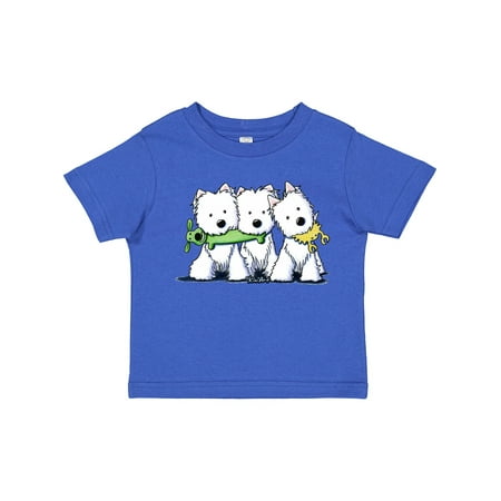 

Inktastic Westie Pro Players Gift Toddler Boy or Toddler Girl T-Shirt