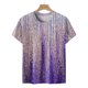thumbnail image 4 of Puntoco, camiseta de manga corta suelta con cuello redondo y estampado informal de verano a la moda para mujer, blusa, Jersey Puntoco Puntoco-4669, 4 of 6