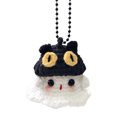 thumbnail image 2 of Fiudx Pequeño Colgante de Fantasma, Diseño de Crochet Tejido a Mano, Bonito Adorno de Lana, Multifuncional, Accesorio para Bolso, Accesorio para Espejo Retrovisor de Coche, Idea de Regalo Navideño, D, 2 of 6