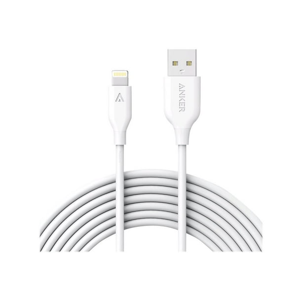 Anker PowerLine 10ft Apple MFi Certified Extra Long Lightning to USB Cable Sturdy Charging Cord
