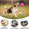 thumbnail image 4 of Pelotas de juguete para perros, pelotas de juguete con sonido, pelota de masticar de juguete para perros, pelota de limpieza de dientes molares para cachorros, para perros pequeños y medianos (3 piezas) TUNC Sencillez, 4 of 5