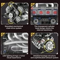 thumbnail image 5 of bxhwj DIY V8 Engine Model Kit for Adults Teens, 715-Piece Mechanical Building Toy with Remote Control, Assembly Educational Gift for Car Lovers, 5 of 7