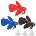 thumbnail image 2 of Lifelike Fish Environmentally Friendly Silicone Colorful Fish for Aquarium Tank Decoration, 2 of 14