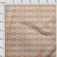 thumbnail image 3 of oneOone Cotton Cambric Orange Fabric Abstract Line Sewing Material Print Fabric By The Yard 42 Inch Wide, 3 of 4