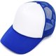 thumbnail image 1 of Gorra de camionero de dos tonos Gorra de malla de verano con correa ajustable Snapback Feliz Sencillez, 1 of 4