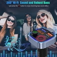 thumbnail image 2 of Transmisor FM Bluetooth LENCENT Tipo-C PD 20W+ QC3.0 5.0, 2 of 9