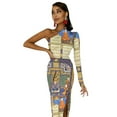 thumbnail image 5 of Shahnameh 1st Design Half Dleeve Split Dress Party dresses long sleeve dresses clothes for women, 5 of 6