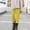 Yellow, variant on Women's Soft High Waisted Microfiber Leggings Full Length Slim Fit Lightweight Everyday Basic