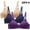Multicolor-2, variant on 3 Pack Women Bras Adjustable Straps Comfy Wireless Bralettes Push up Small Cup T-Shirt Bras