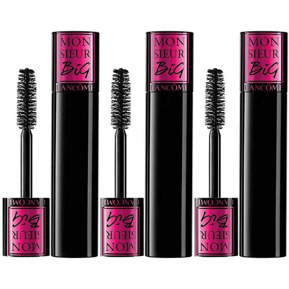 3 x Monsieur Big Mascara, 01 Black, 0.06oz/2ml x 3