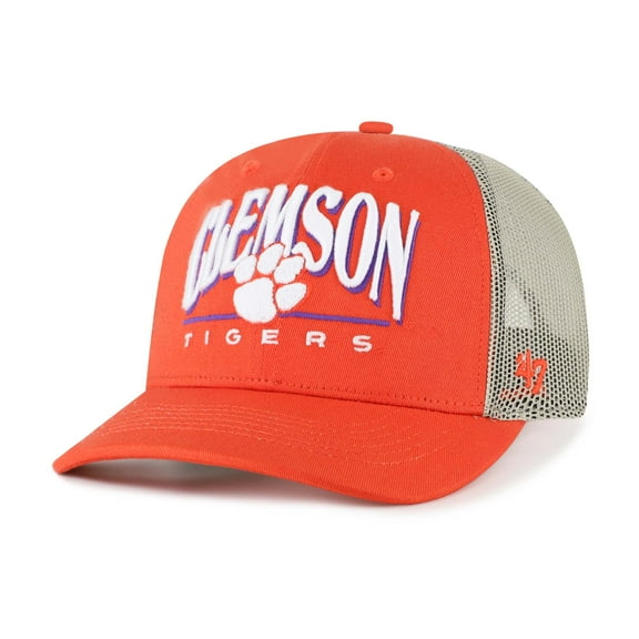 Men's '47 Orange Clemson Tigers Arid Adjustable Trucker Hat