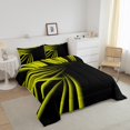 thumbnail image 3 of Erosebridal Teens Fashion Striped Bedding Toddler Comforter Set, Geometry Abstract Down Comforter, Modern Room Decor, Reversible, 3 of 7