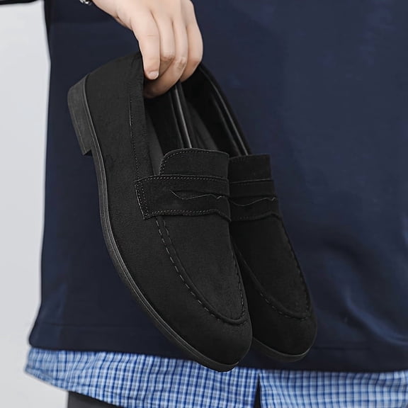 New 2026 Four Seasons New Men's Low-Top Sneakers for Casual Attire Flat Casual Slip-On Loafers: Stylish, Breathable, and Versatile