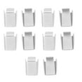 thumbnail image 4 of ColoMX 10 Uds. Clips para estante de oficina y archivador, Clips para estantería de gabinete, Clips de soporte para estante, Clips para estante, clavijas para gabinete, soporte para estante, 4 of 8