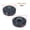 40X10mm-Black, variant on Aluminum Slip Resistant Pad Sound Dampening Amplifier Feet, Shock Reducing Auditory Gear Isolation Easy Installs