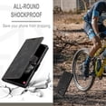 thumbnail image 6 of Wallet Case for Samsung Galaxy S23 Ultra 5G,Magnetic Protect PU Leather Flip Case with Card Holders RFID Blocking Kickstand Shockproof Protection Case for Samsung Galaxy S23 Ultra 5G 2023 (Black), 6 of 18