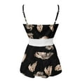 thumbnail image 5 of LSLJS Womens Sexy V Neck Spaghetti Strap Tank Tops Gradient Print Tank Tops, 5 of 5