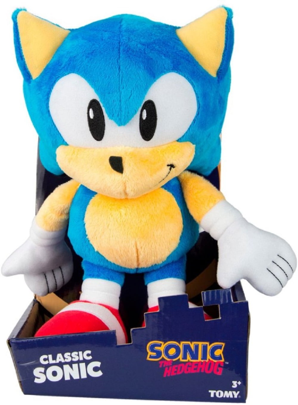 Classic Sonic Plush Toy - Sonic the 