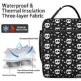 thumbnail image 2 of Panda Lovers Insulated Lunch Box Women Reusable Lunch Tote Bag Lightweight Lunchbox School Travel, 2 of 6