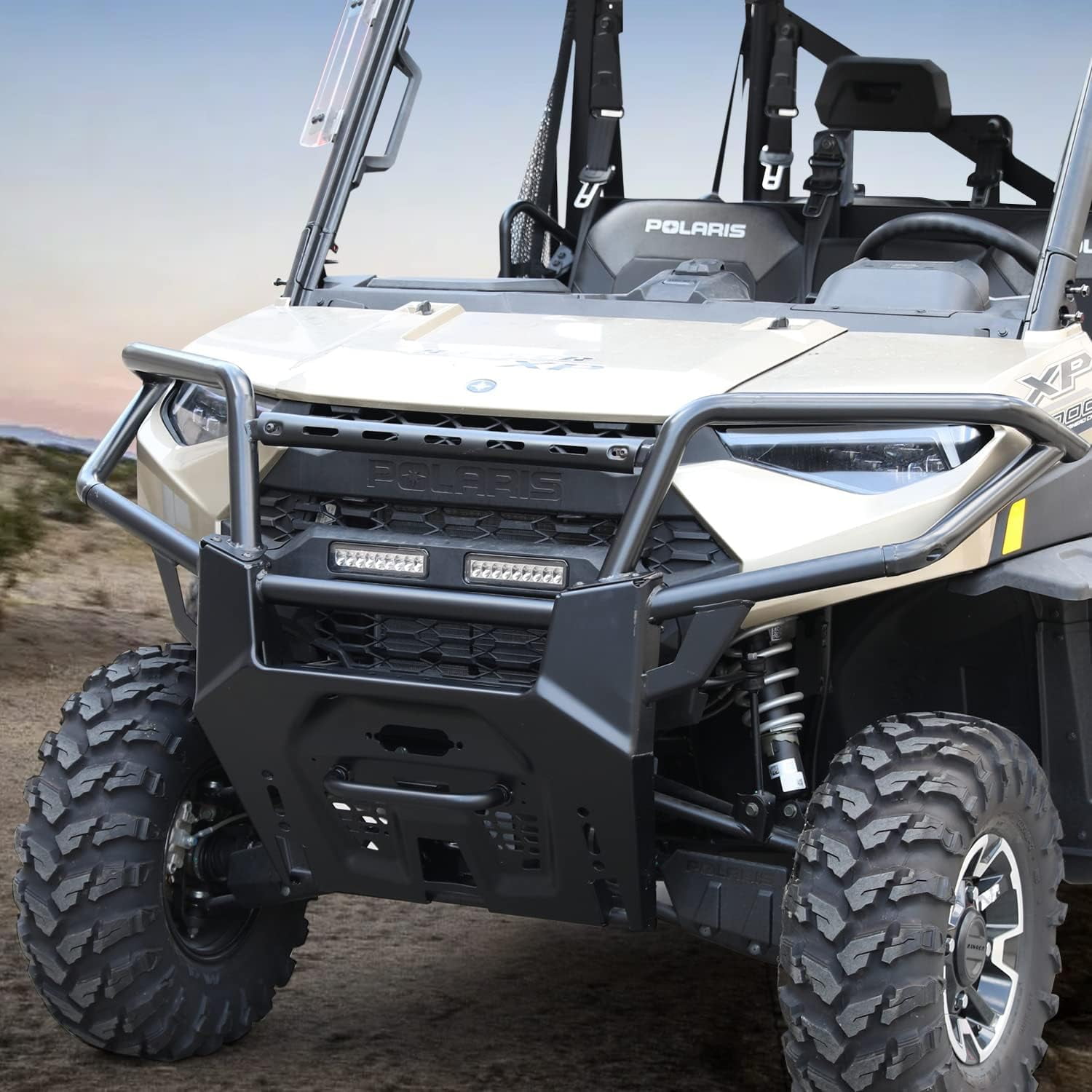 A & UTV PRO Front Bumper for 2018-2023 2024 Polaris Ranger XP 1000 / Crew XP 1000 / Ranger 1000 / Ranger 1000 XP Accessories, Replace OEM #2882531
