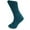 Turquoise, variant on Irish Country Mens Gray Wool Socks Made By Grange Craft