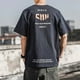 thumbnail image 4 of Camiseta para hombre de gran tamaño con estampado de anime para hombre, camisetas gráficas Katoen, ropa informal barata y de alta calidad Trendyol 5xl S Xl, 4 of 5
