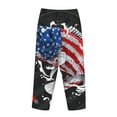 thumbnail image 5 of Bingfone Pajamas For Women,Largemouth Bass Fish In Usa Pajama Pants With Pockets-Small, 5 of 9