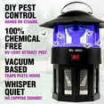 thumbnail image 3 of Bell+Howell Monster Trapper - The Ultimate Bug Killer, UV Light Attracts Insects Vacuum Fan Traps Insects As Seen On Tv, 3 of 6