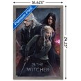 thumbnail image 3 of Netflix The Witcher: Season 3 - Trio One Sheet Wall Poster, 14.725" x 22.375" Framed, 3 of 5