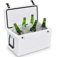 thumbnail image 1 of Costway Robuste Extérieur Isolé Pêche Chasse Glacière 64 Quart Blanc, 1 of 10