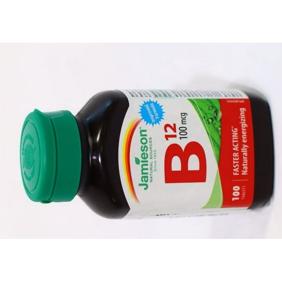 Jamieson Vitamin B12 (Methylcobalamin) 100 mcg