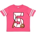 thumbnail image 3 of Inktastic Baseball Fifth Birthday Five Years Old Boys or Girls Toddler T-Shirt, 3 of 5